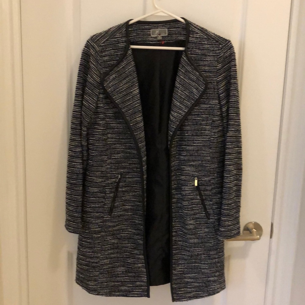 JM Collection tweet coat jacket size M